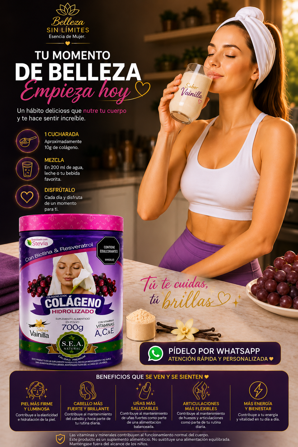 Tu momento de belleza empieza hoy - modo de uso